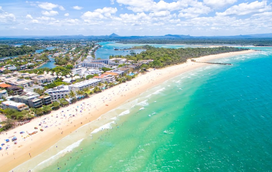 ビーチまで徒歩でいける